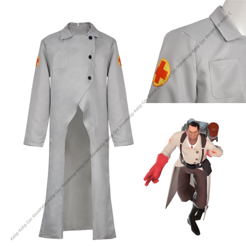 TF2 Medic Cosplay Costumes RED - đánh giá và giá Medical Lab Games