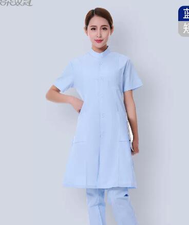 Doctor Uniform Summer Gown Blu - đánh giá và giá Medical Lab Gown