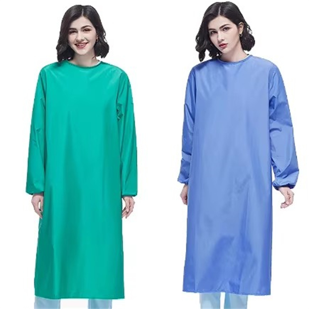 NEW Women Waterproof Gown SPA  - đánh giá và giá Medical Lab Gown