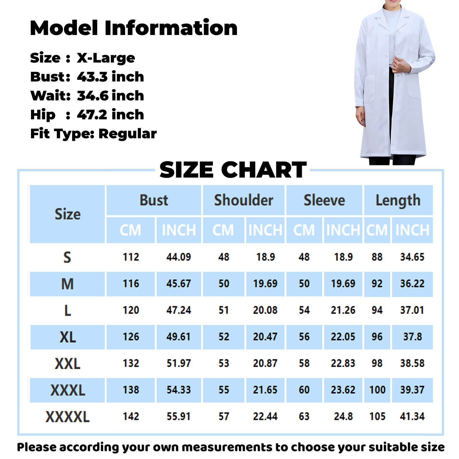 White Lab Coat For Women Men S - đánh giá và giá Medical Lab Gown