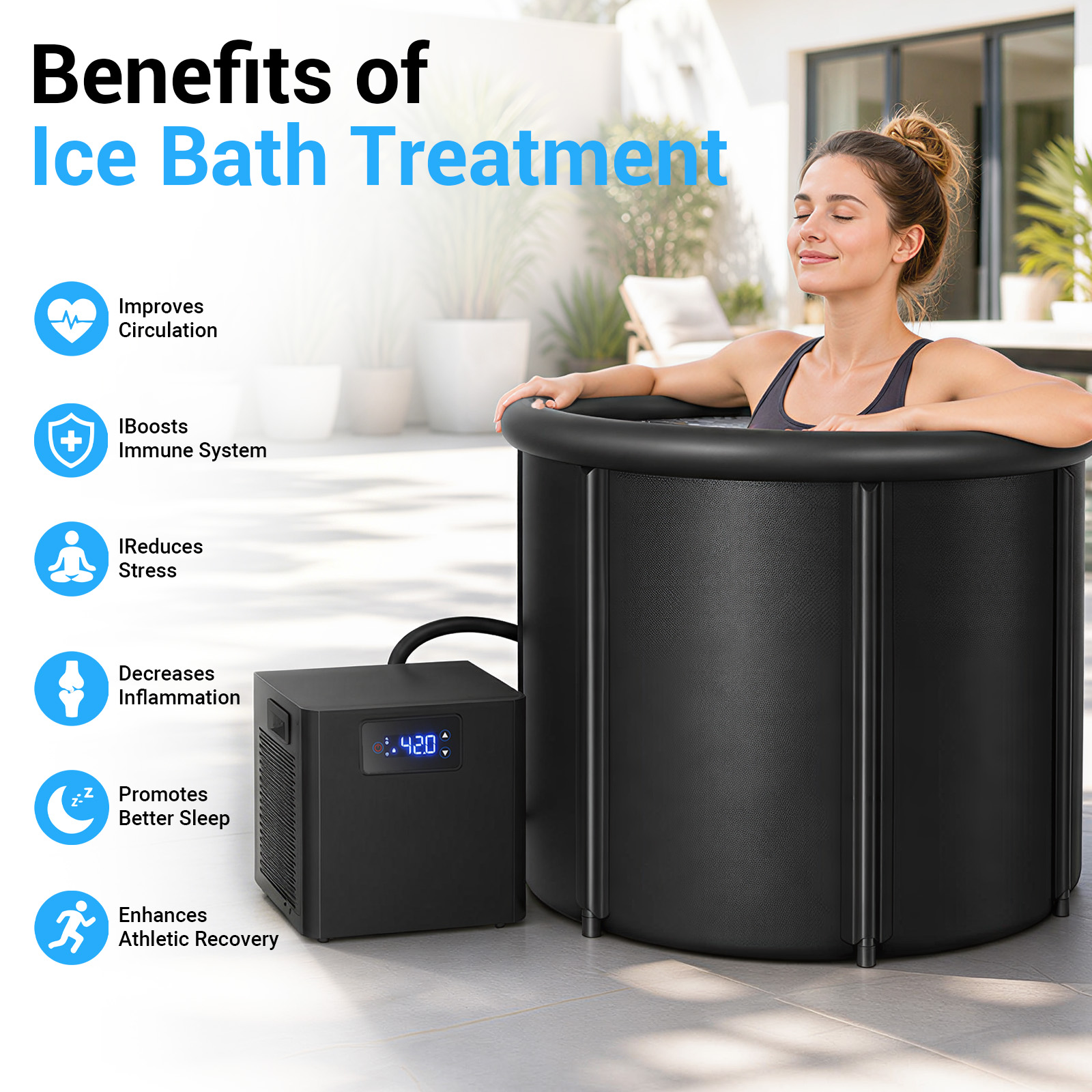 Oval Ice Bath Chiller & Cold P - đánh giá và giá Medical Lab Upgrade