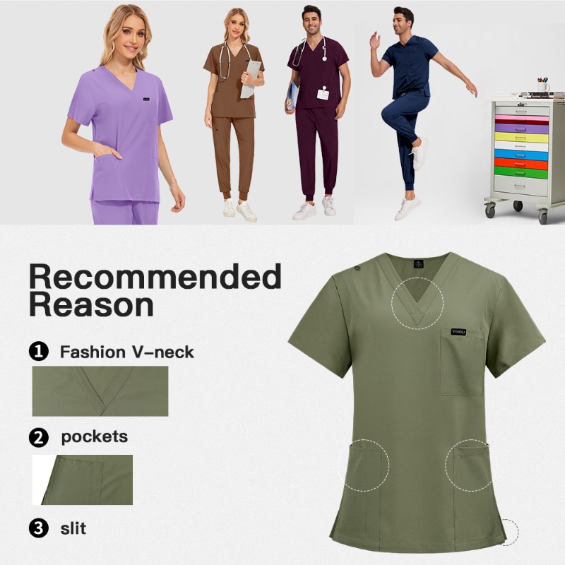 Unisex Short-Sleeved Surgical  - đánh giá và giá Medical Lab Gown