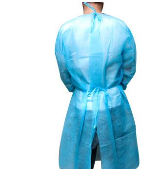Knitted cuffs 10 pcs disposabl - đánh giá và giá Medical Lab Gown
